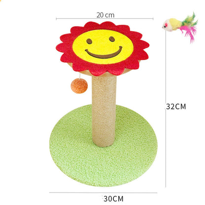 Grinding Claws And Teasing Cat Toys