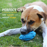 Pet Supplies Dog Toys Rubber Sounding Rugby Wear-Resistant Bite-Resistant Sounding Dog Ball